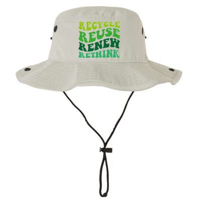 Recycle Reuse Renew Rethink Bucket Hat