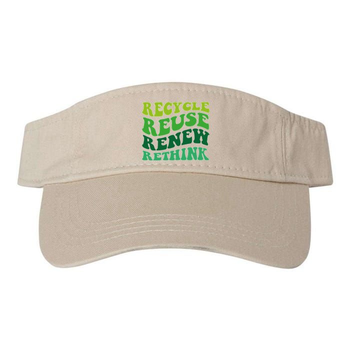 Recycle Reuse Renew Rethink Visor