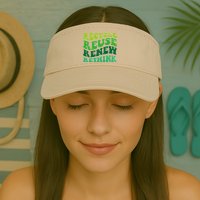 Recycle Reuse Renew Rethink Visor