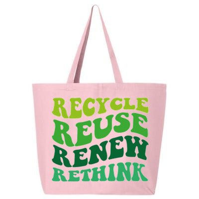 Recycle Reuse Renew Rethink 25L Jumbo Tote