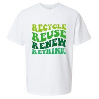 Recycle Reuse Renew Rethink Sueded Cloud Jersey T-Shirt