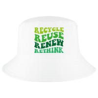 Recycle Reuse Renew Rethink Cool Comfort Performance Bucket Hat