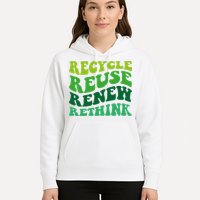 Recycle Reuse Renew Rethink Hoodie