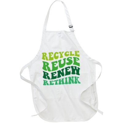 Recycle Reuse Renew Rethink Apron