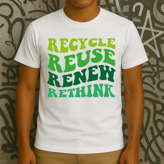 Recycle Reuse Renew Rethink T-Shirt