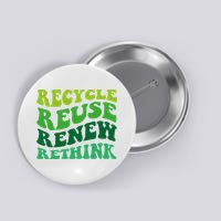 Recycle Reuse Renew Rethink Button