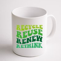 Recycle Reuse Renew Rethink Mug