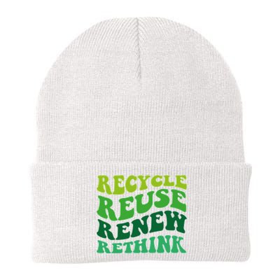 Recycle Reuse Renew Rethink Beanie