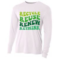 Recycle Reuse Renew Rethink Cooling Performance Long Sleeve Crew