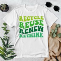 Recycle Reuse Renew Rethink Premium T-Shirt