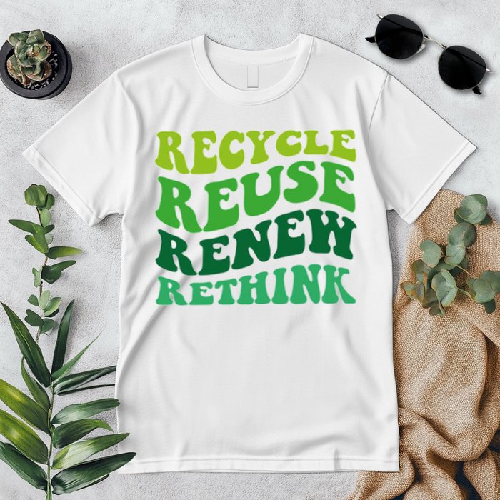 Recycle Reuse Renew Rethink Premium T-Shirt