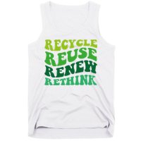 Recycle Reuse Renew Rethink Tank Top