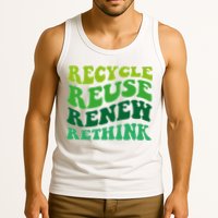 Recycle Reuse Renew Rethink Tank Top