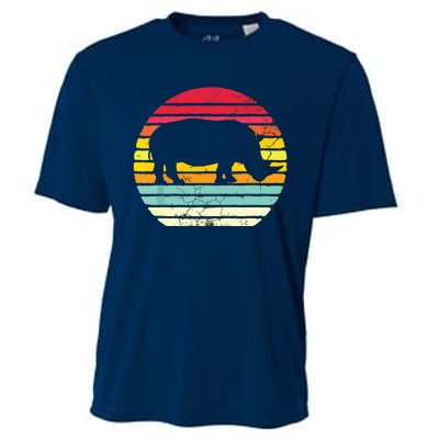 Retro Rhino Cooling Performance Crew T-Shirt