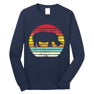 Retro Rhino Long Sleeve Shirt