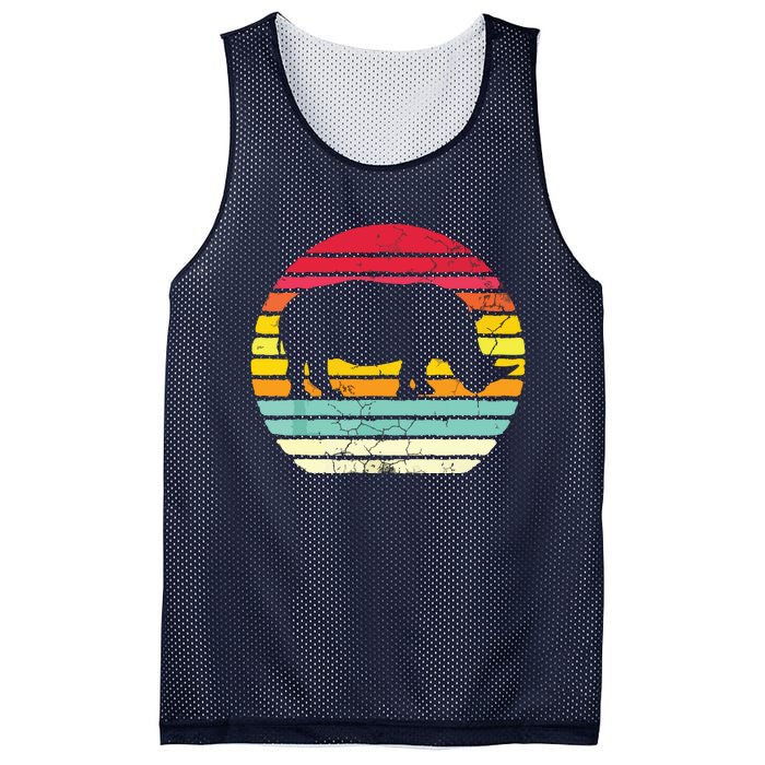 Retro Rhino Mesh Reversible Basketball Jersey Tank