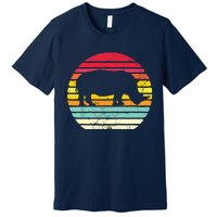 Retro Rhino Premium T-Shirt