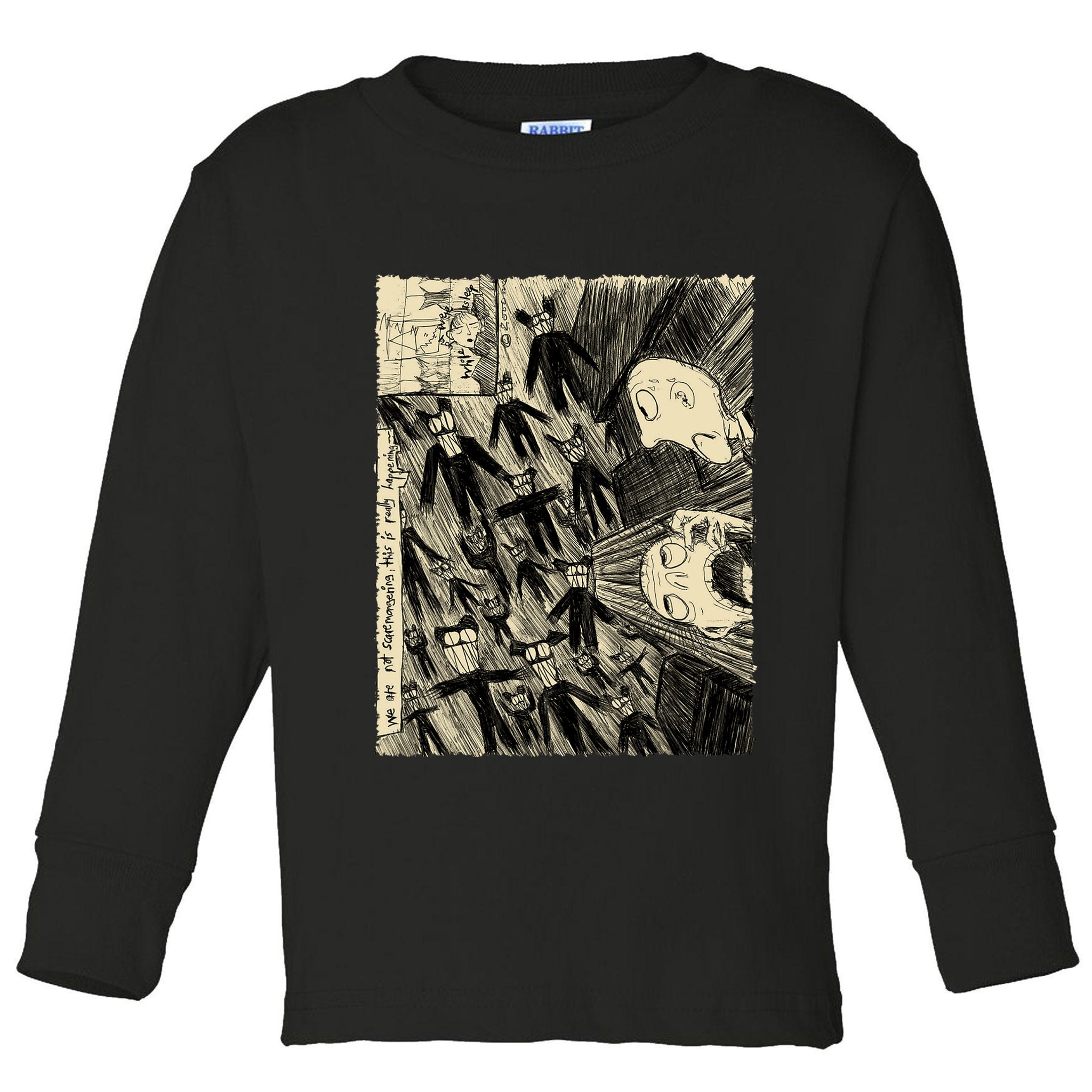 Retro Radiomusic Rock 80s 90s Vaporware Arts Radio Music 70s Toddler Long Sleeve Shirt