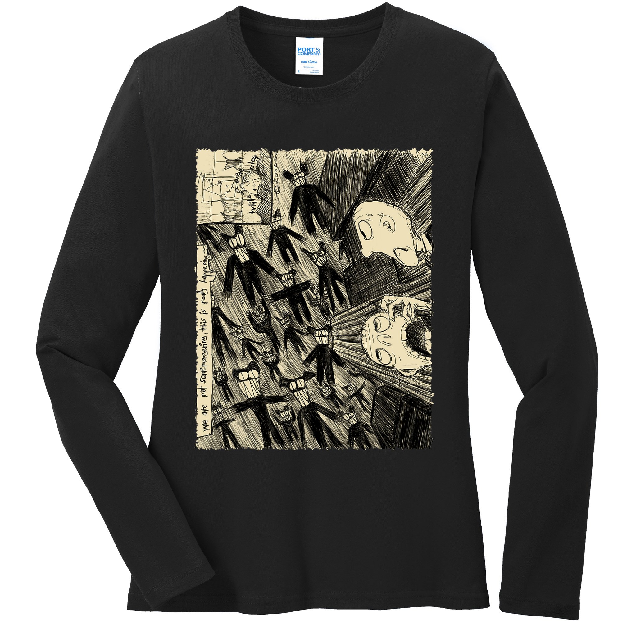 Retro Radiomusic Rock 80s 90s Vaporware Arts Radio Music 70s Ladies Long Sleeve Shirt