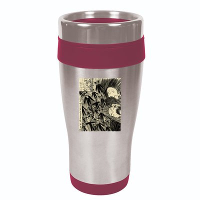 Retro Radiomusic Rock 80s 90s Vaporware Arts Radio Music 70s 16oz Travel Tumbler