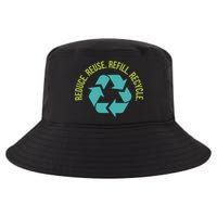 Reduce Reuse Refill Recycle Great Gift Cool Comfort Performance Bucket Hat