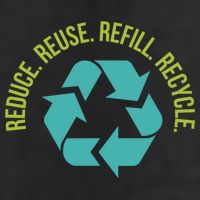 Reduce Reuse Refill Recycle Great Gift Cool Comfort Performance Bucket Hat