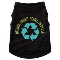 Reduce Reuse Refill Recycle Great Gift Doggie Tank