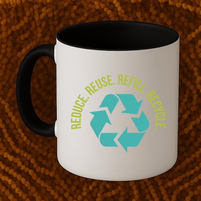 Reduce Reuse Refill Recycle Great Gift Mug