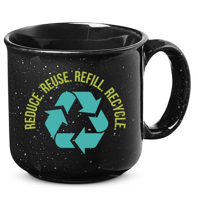Reduce Reuse Refill Recycle Great Gift 15oz Campfire Ceramic Mug