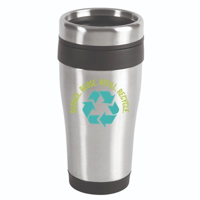 Reduce Reuse Refill Recycle Great Gift 16oz Travel Tumbler