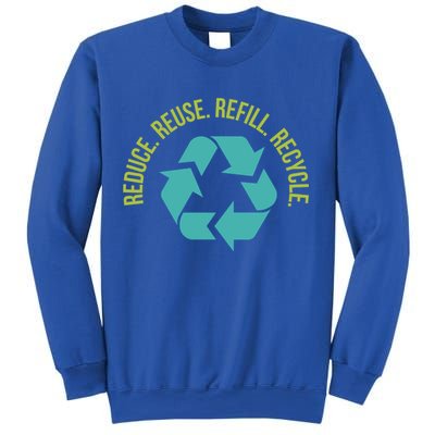 Reduce Reuse Refill Recycle Great Gift Sweatshirt