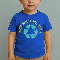 Reduce Reuse Refill Recycle Great Gift Toddler T-Shirt