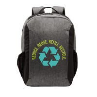 Reduce Reuse Refill Recycle Great Gift Vector Backpack