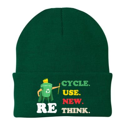 Recycle Reuse Renew Rethink Crisis Environmental Activism 23 Knit Cap Winter Beanie