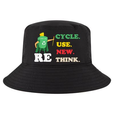 Recycle Reuse Renew Rethink Crisis Environmental Activism 23 Cool Comfort Performance Bucket Hat