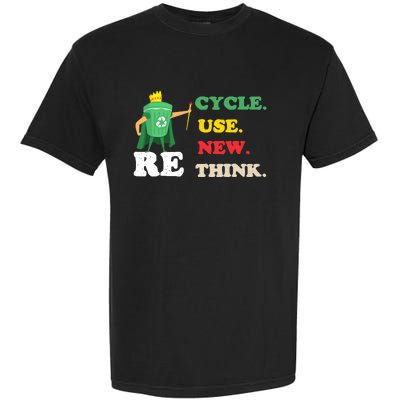 Recycle Reuse Renew Rethink Crisis Environmental Activism 23 Garment-Dyed Heavyweight T-Shirt