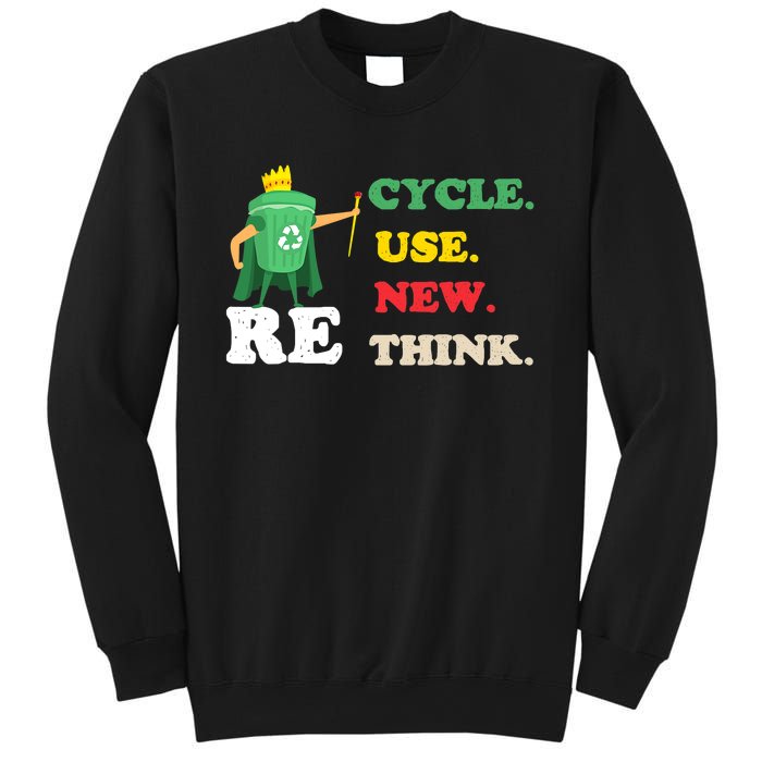 Recycle Reuse Renew Rethink Crisis Environmental Activism 23 Sweatshirt