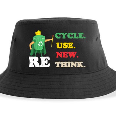 Recycle Reuse Renew Rethink Crisis Environmental Activism 23 Sustainable Bucket Hat