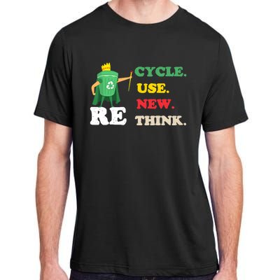 Recycle Reuse Renew Rethink Crisis Environmental Activism 23 Adult ChromaSoft Performance T-Shirt