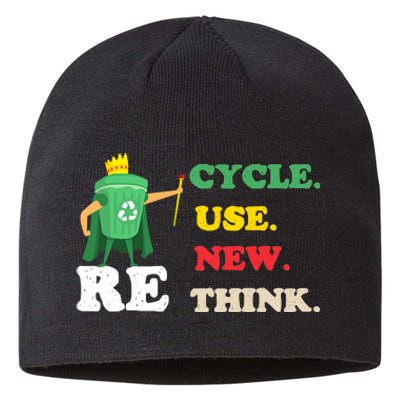 Recycle Reuse Renew Rethink Crisis Environmental Activism 23 Sustainable Beanie