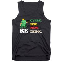 Recycle Reuse Renew Rethink Crisis Environmental Activism 23 Tank Top