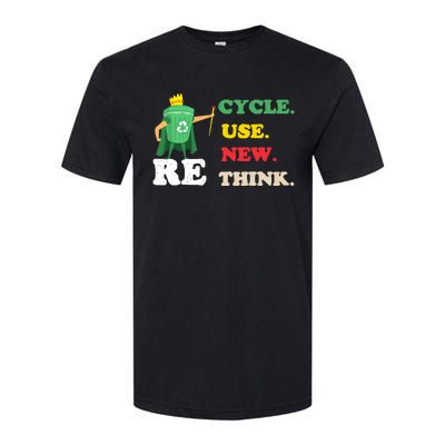 Recycle Reuse Renew Rethink Crisis Environmental Activism 23 Softstyle CVC T-Shirt