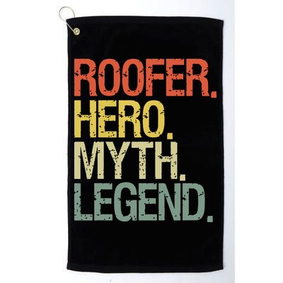 Roofer Roofing Golf Towel