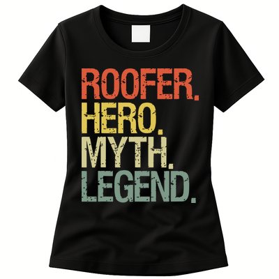 Roofer Roofing Womens T-Shirt