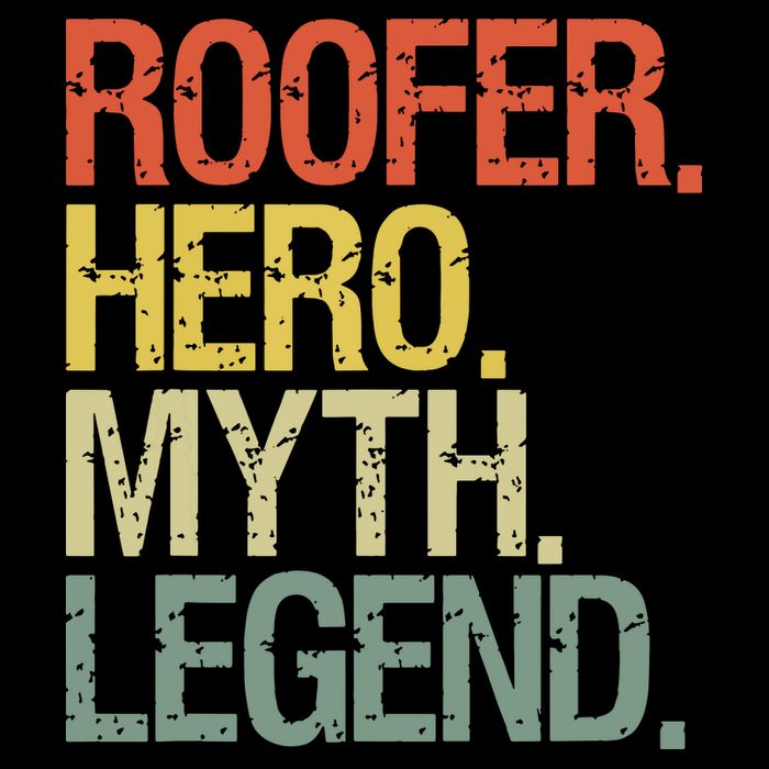 Roofer Roofing Zip Tote Bag