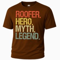 Roofer Roofing Cooling Performance Crew T-Shirt