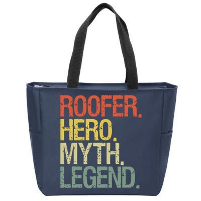 Roofer Roofing Zip Tote Bag