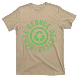 Reuse Reduce Recycle Earth Day T-Shirt