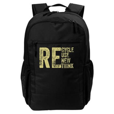 recycle reuse reduce renew rethink earth day recycling Daily Commute Backpack