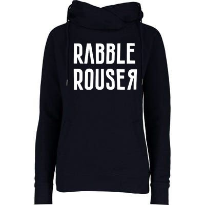 Rabble Rouser Womens Funnel Neck Pullover Hood